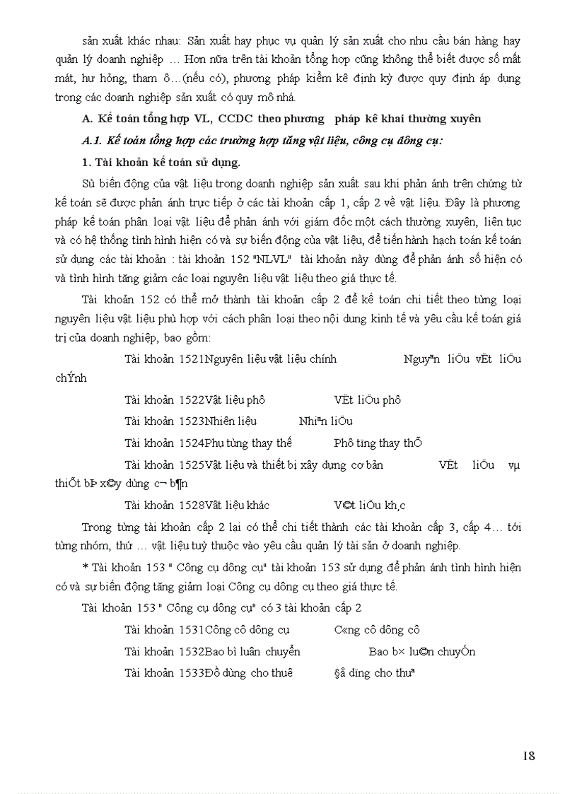 image for page Tổ chức công tác kế toán nguyên vật liệu, công cụ dụng cụ ở công ty xây dựng số 34