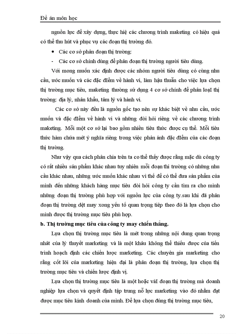 image for page Sản phẩm dệt may xét từ góc độ marketing và các giải pháp về sản phẩm trong hoạt động marketing của công ty may Chiến Thắng