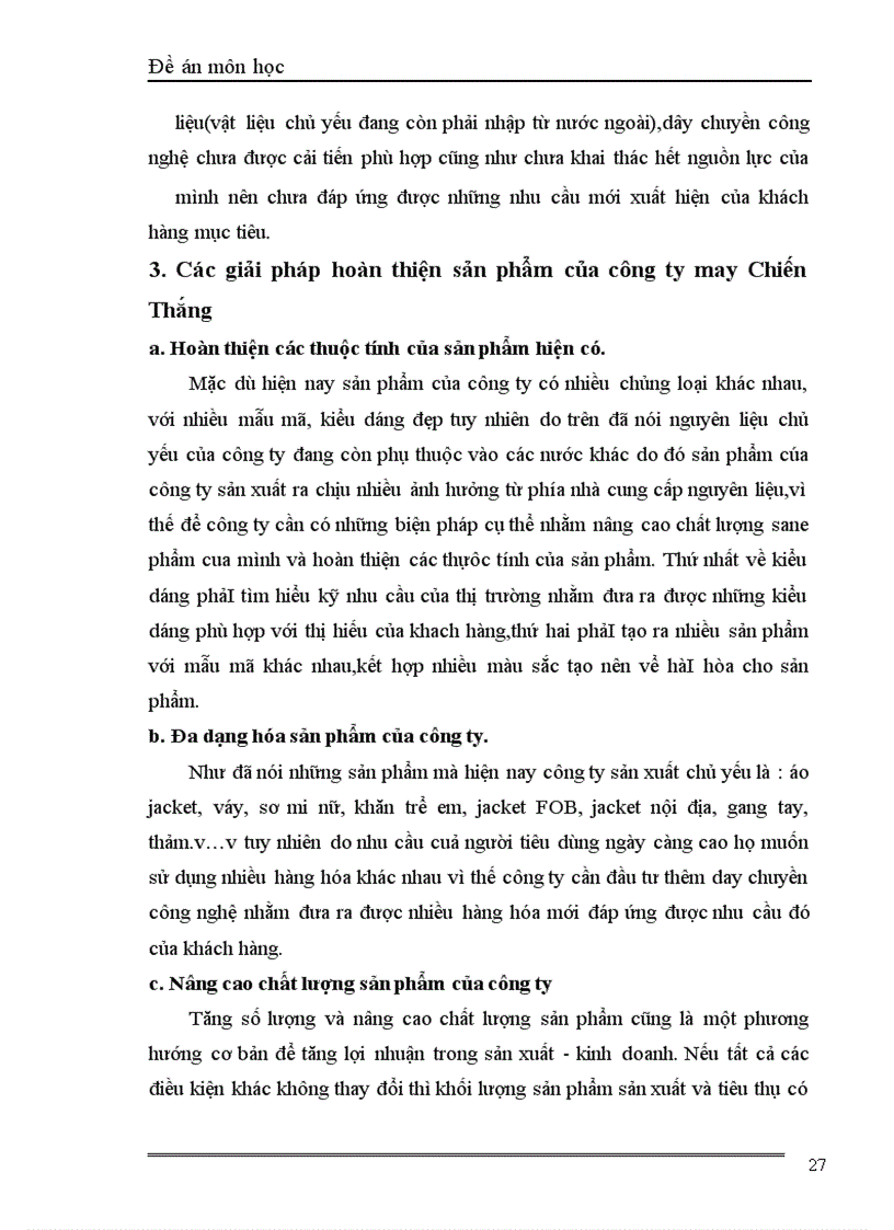 image for page Sản phẩm dệt may xét từ góc độ marketing và các giải pháp về sản phẩm trong hoạt động marketing của công ty may Chiến Thắng