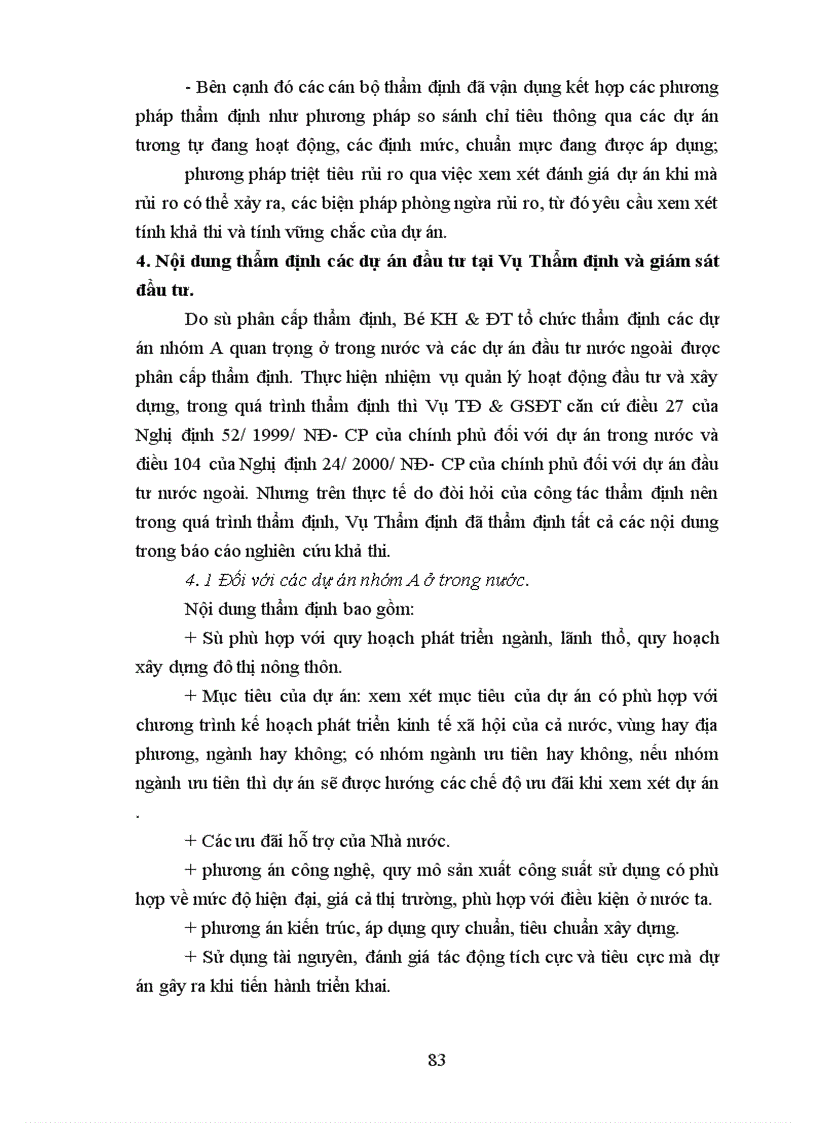 image for page Công tác thẩm định dự án đầu tư tại Vụ Thẩm định và Giám sát Đầu tư- Bộ Kế hoạch và Đầu tư