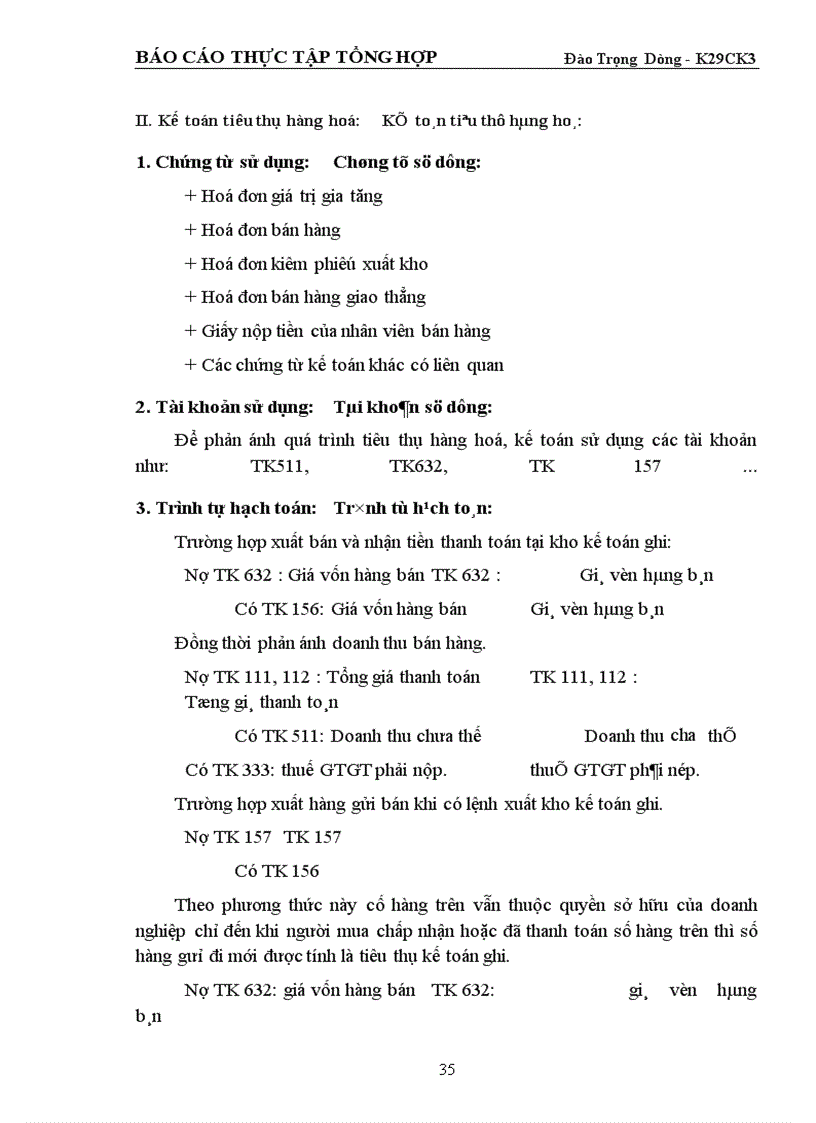image for page Tình hình tổ chức thực hiện công tác tài chính của Công ty đầu tư XNK nông lâm sản chế biến