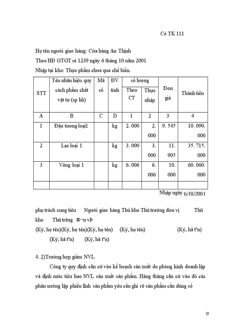 image for page Báo cáo thực tập tại Công ty Thực Phẩm Hà Nội