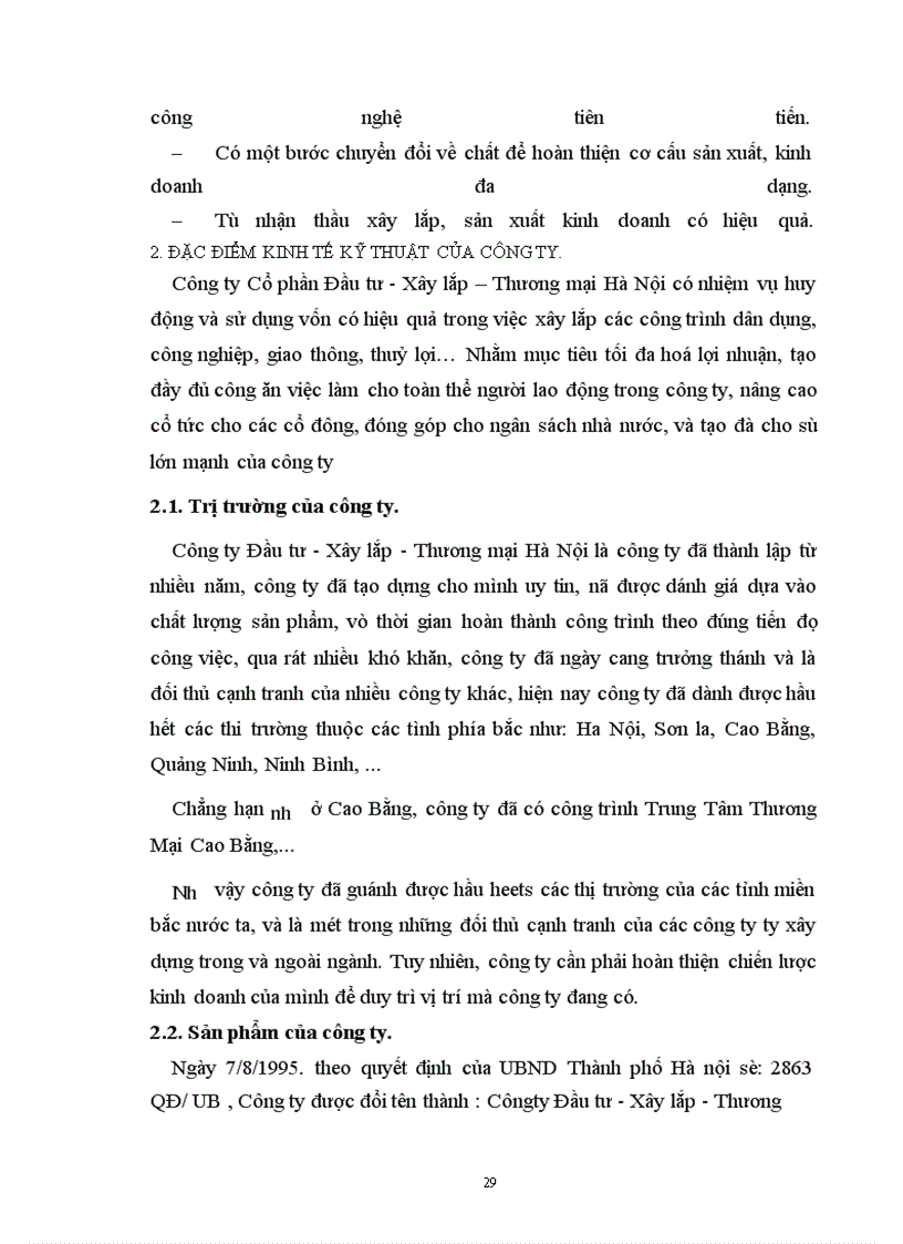 image for page Tổ chức công tác tập hợp chi phí sản xuất kinh doanh và tính giá thành sản phẩm tại Công ty Đầu tư - Xây Lắp - Thương Mại Hà Nội