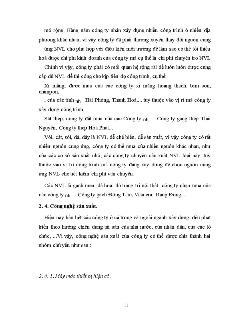 image for page Tổ chức công tác tập hợp chi phí sản xuất kinh doanh và tính giá thành sản phẩm tại Công ty Đầu tư - Xây Lắp - Thương Mại Hà Nội