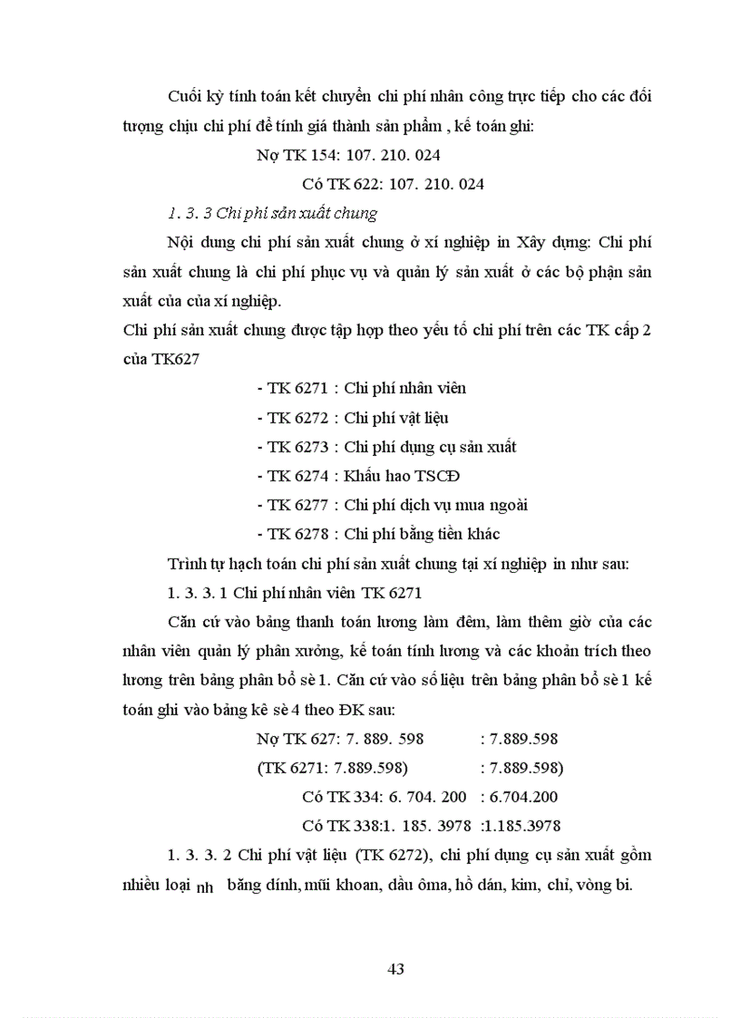 image for page Tổ chức kế toán chi phí sản xuất và tính giá thành sản phẩm ở xí nghiệp in xây dựng