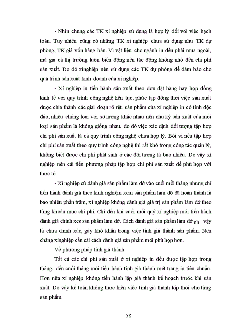 image for page Tổ chức kế toán chi phí sản xuất và tính giá thành sản phẩm ở xí nghiệp in xây dựng