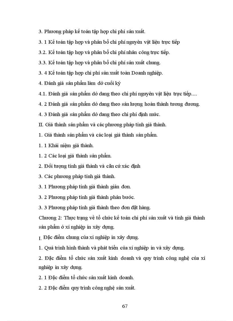 image for page Tổ chức kế toán chi phí sản xuất và tính giá thành sản phẩm ở xí nghiệp in xây dựng