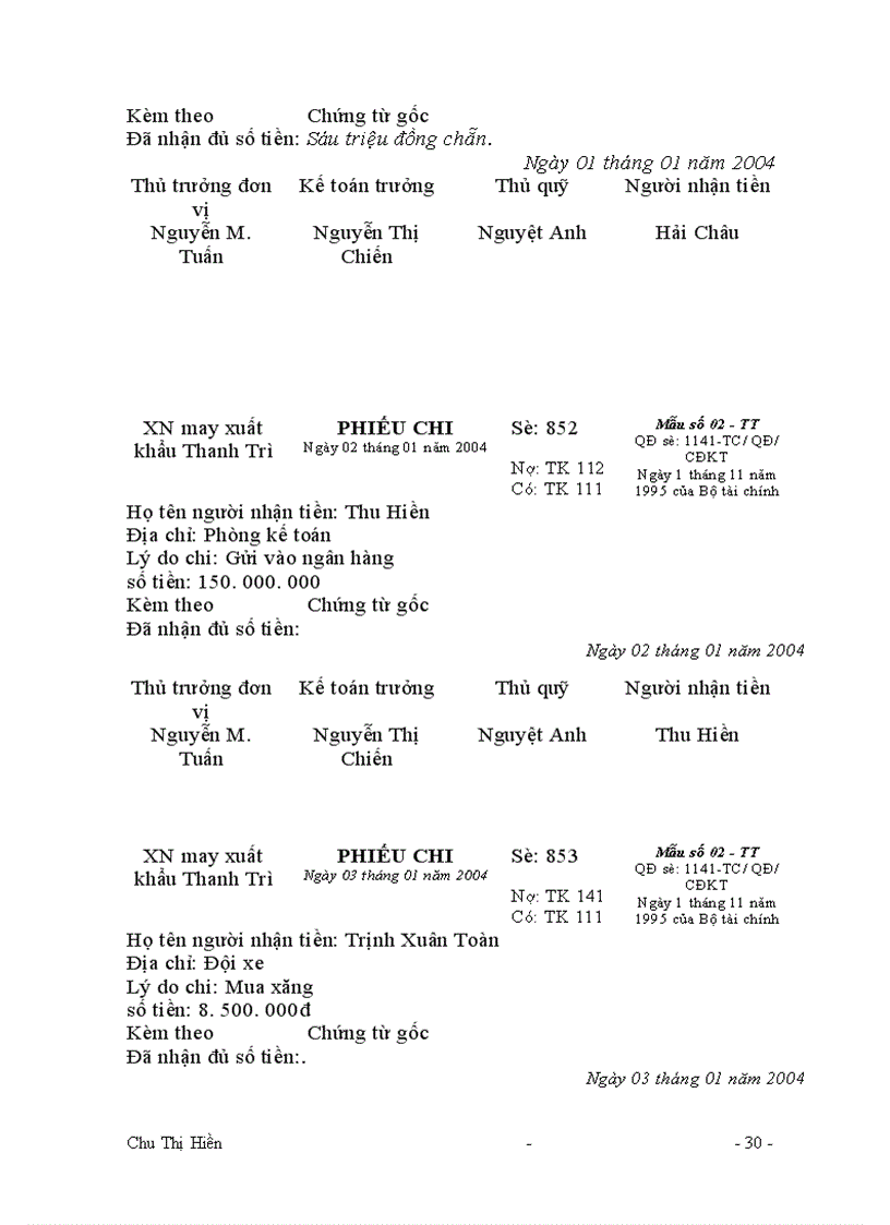 image for page Công tác tổ chức kế toán tổng hợp tại xí nghiệp may xuất khẩu Thanh Trì.