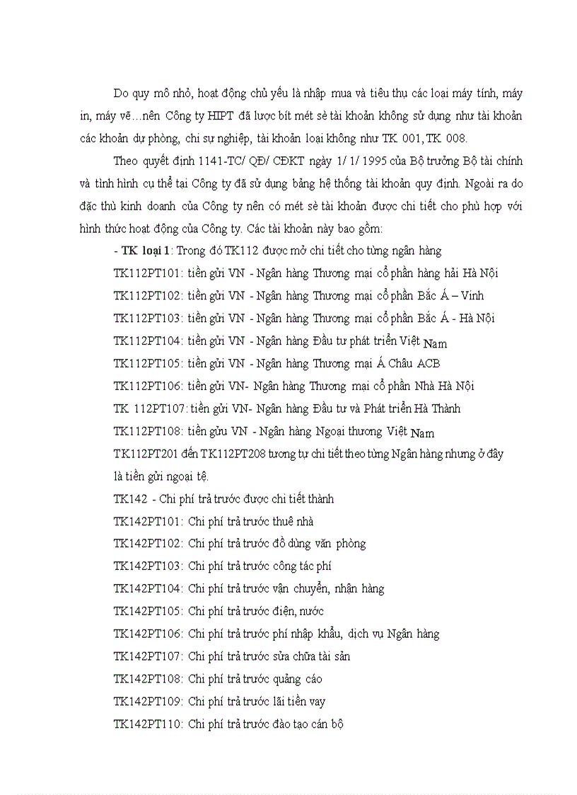 image for page Tổ chức hạch toán kế toán tại Công ty HiPT