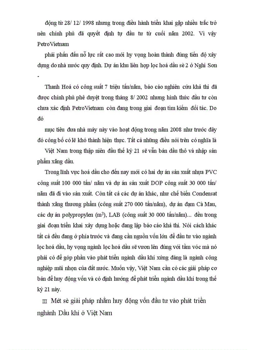 image for page Thực trạng và giải pháp huy động vốn đầu tư vào ngành Dầu khí ở Việt Nam giai đoạn hiện nay