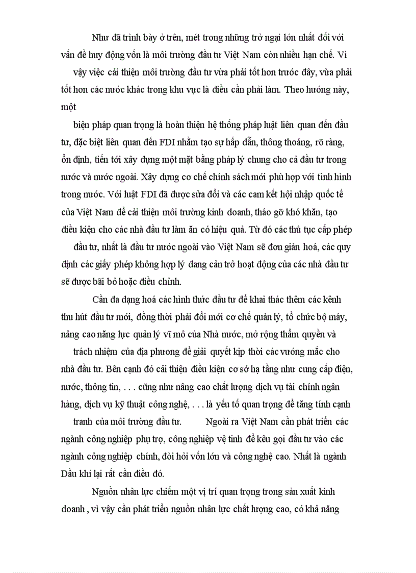 image for page Thực trạng và giải pháp huy động vốn đầu tư vào ngành Dầu khí ở Việt Nam giai đoạn hiện nay