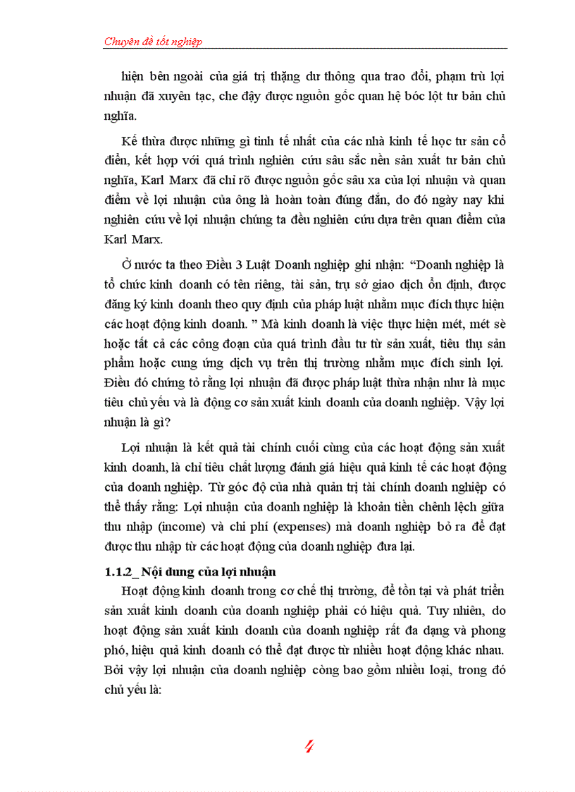 image for page Lợi nhuận và giải pháp gia tăng lợi nhuận tại Công ty Xây lắp – Phát triển nhà số 1 những vấn đề quan trọng liên quan đến lợi nhuận và những giải pháp nhằm gia tăng lợi nhuận của các doanh nghiệp