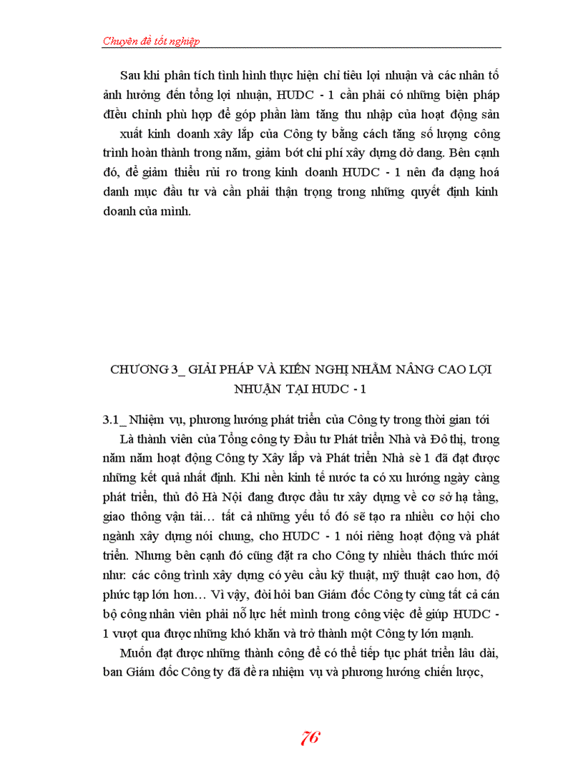 image for page Lợi nhuận và giải pháp gia tăng lợi nhuận tại Công ty Xây lắp – Phát triển nhà số 1 những vấn đề quan trọng liên quan đến lợi nhuận và những giải pháp nhằm gia tăng lợi nhuận của các doanh nghiệp