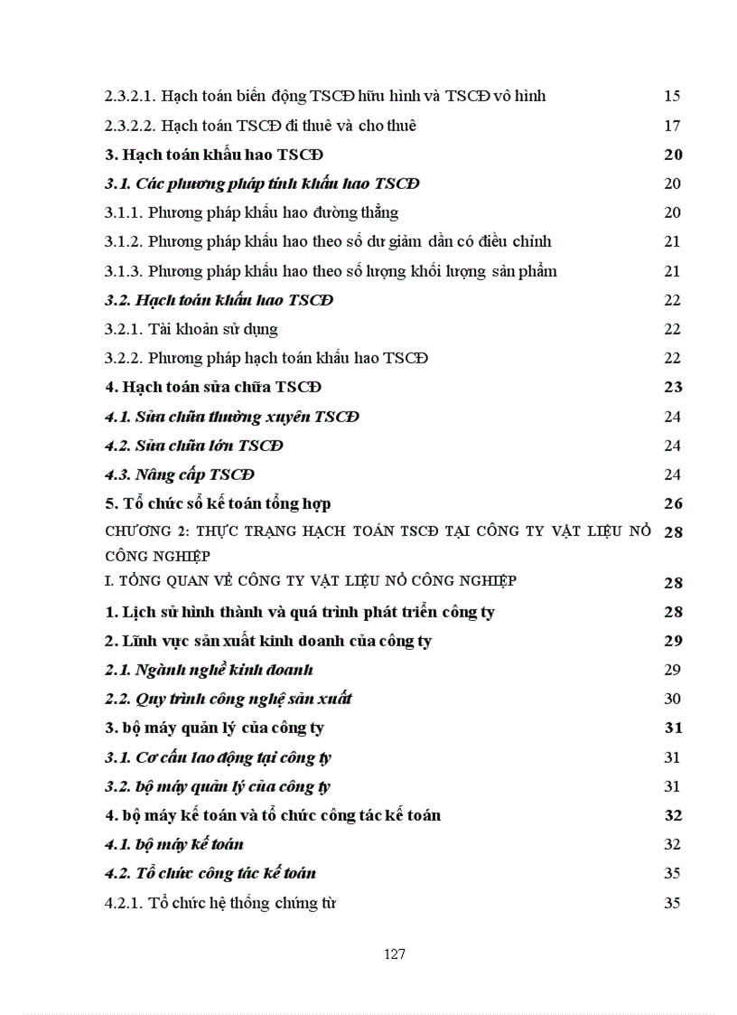 image for page Hoàn thiện hạch toán tài sản cố định tại công ty Vật liệu nổ công nghiệp