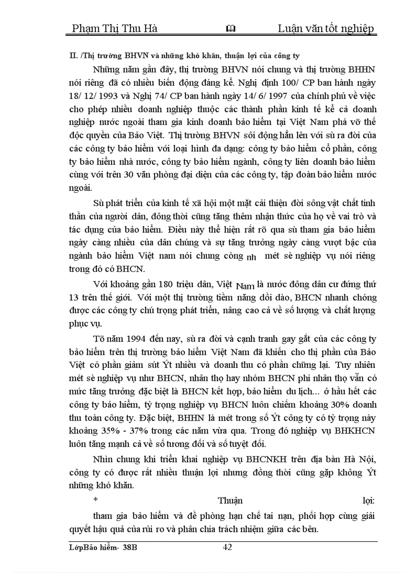image for page Nghiệp vụ Bảo hiểm Kết hợp con người ở Bảo Việt Hà Nội từ năm 2000 đến nay