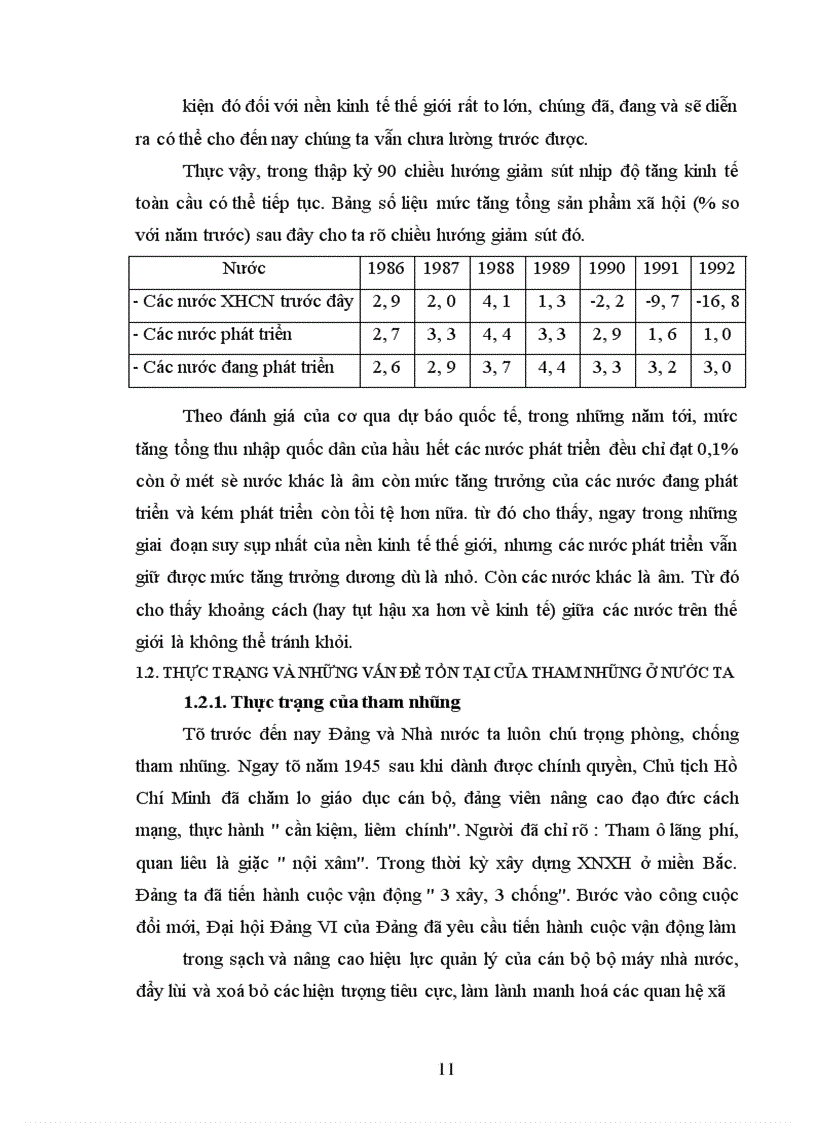 image for page Các biện pháp phòng chống về tham nhũng và vấn đề tụt hậu xa hơn về kinh tế