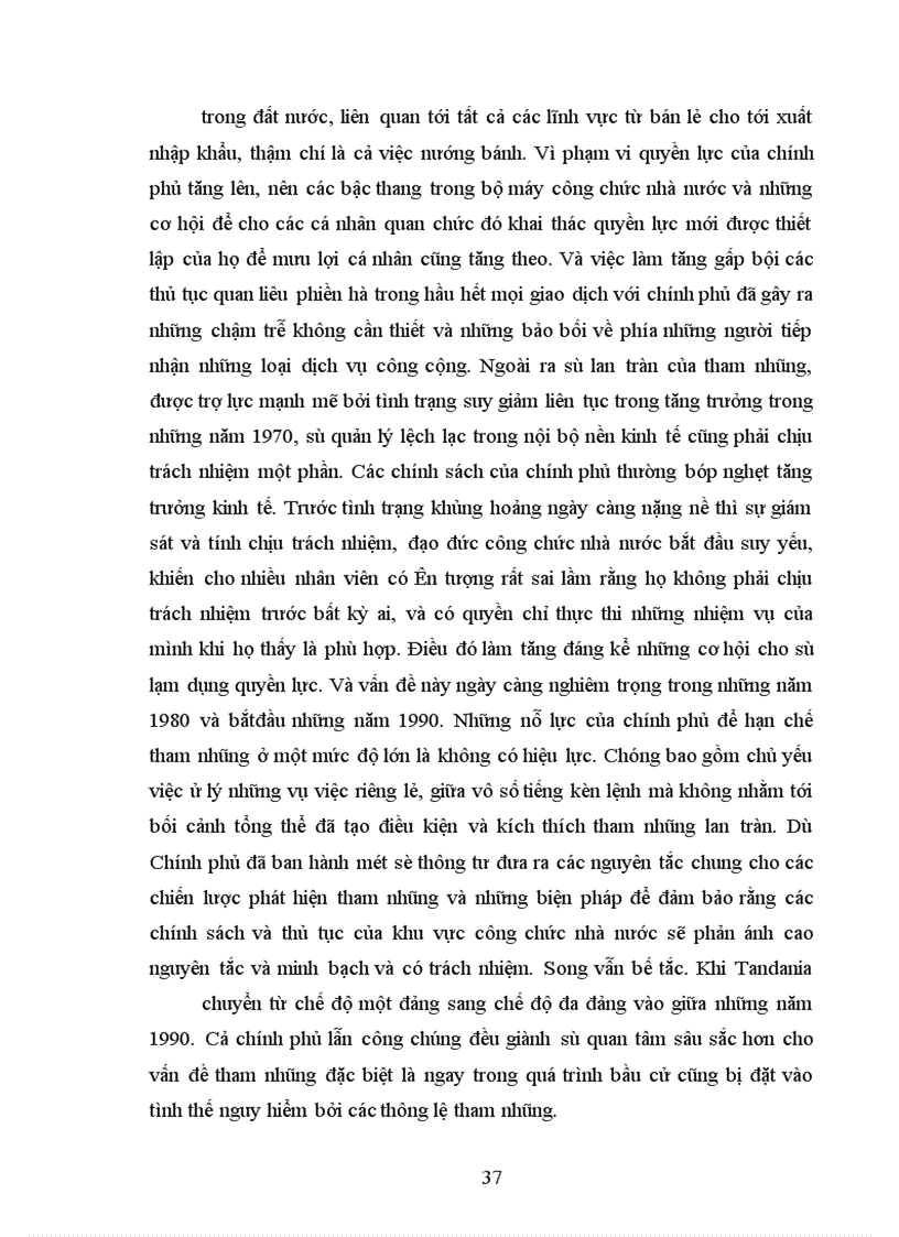 image for page Các biện pháp phòng chống về tham nhũng và vấn đề tụt hậu xa hơn về kinh tế