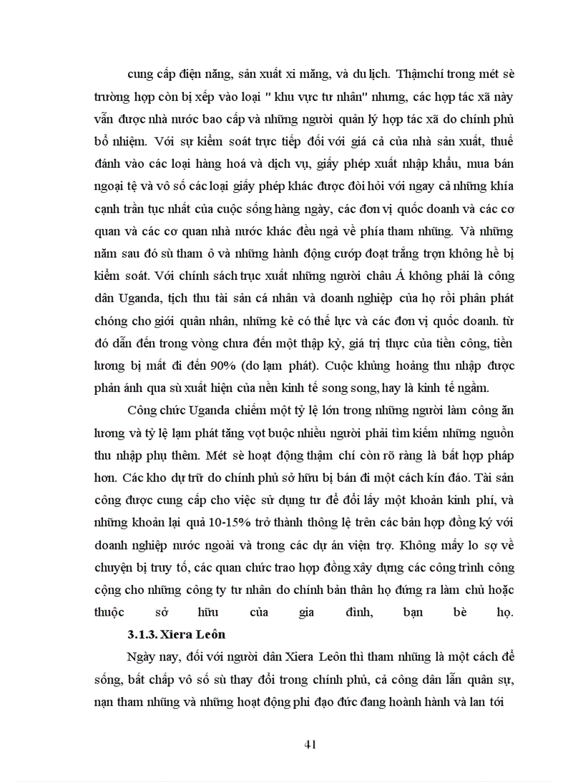 image for page Các biện pháp phòng chống về tham nhũng và vấn đề tụt hậu xa hơn về kinh tế