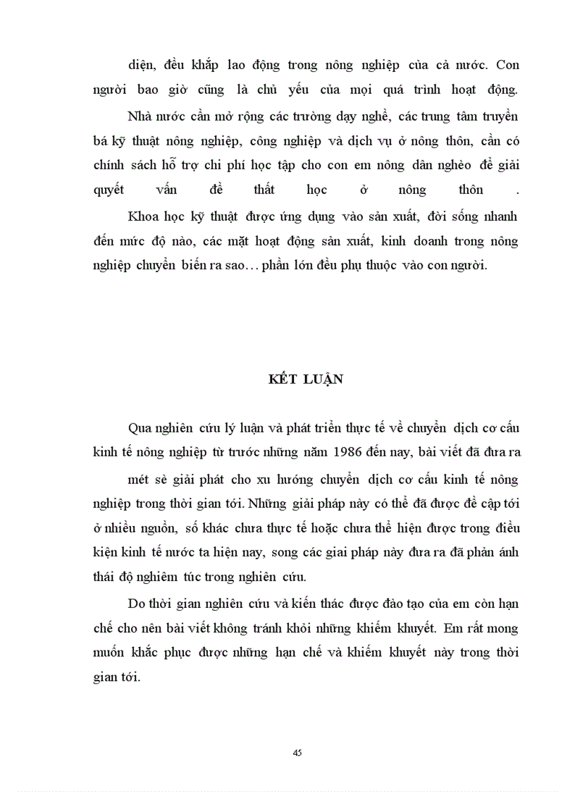 image for page Những vấn đề lý luận về chuyển dịch cơ cấu kinh tế nông nghiệp