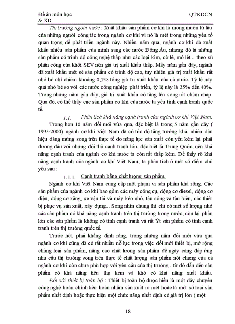 image for page Một số giải pháp nhằm nâng cao khả năng cạnh tranh của ngành cơ khí Việt Nam