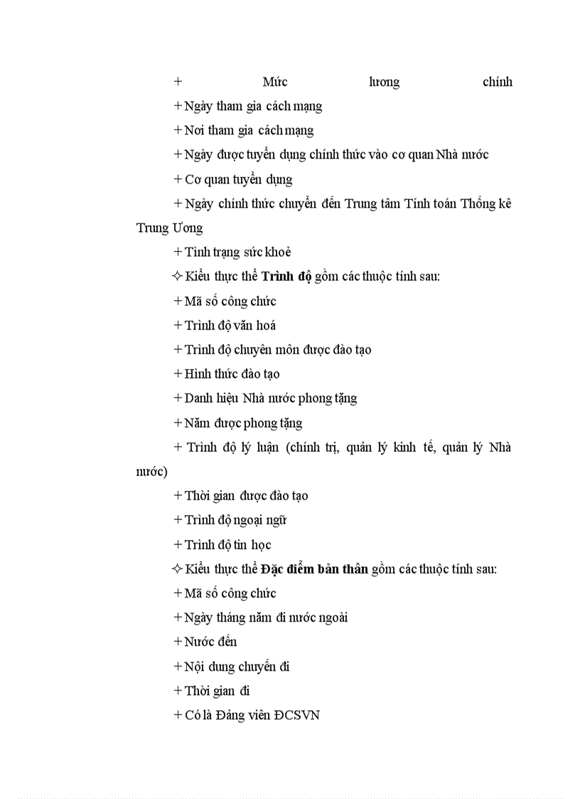 image for page Ứng dụng tin học trong công tác quản lý, điều tra lý lịch cán bộ công viên chức tại Trung tâm Tính toán Thống kê Trung Ương