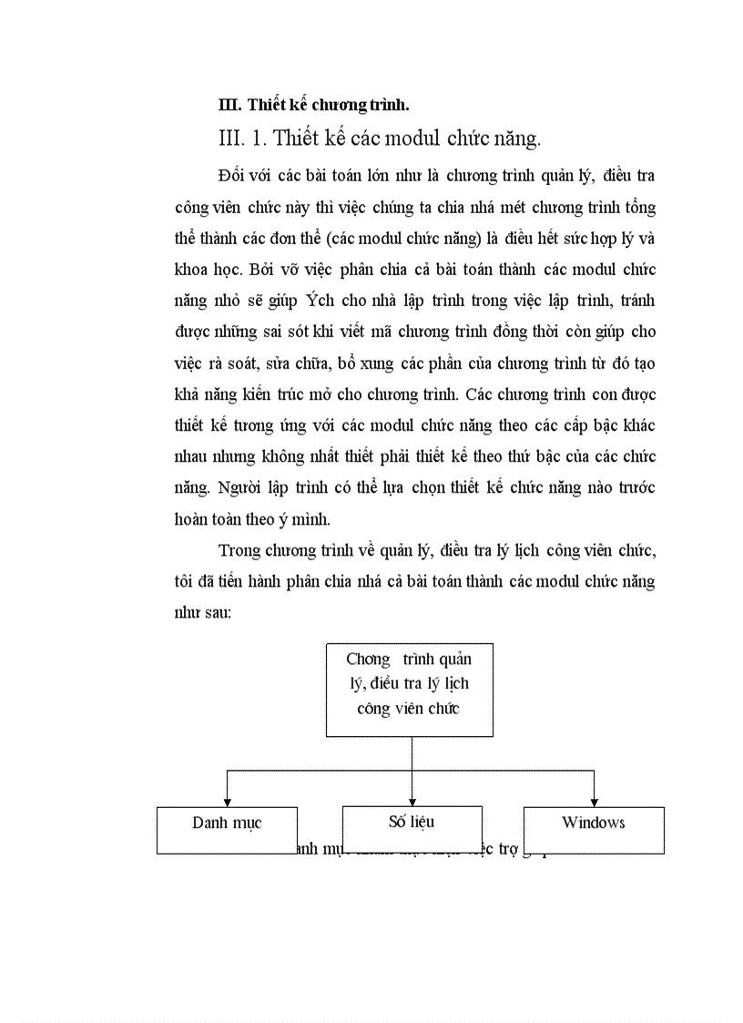 image for page Ứng dụng tin học trong công tác quản lý, điều tra lý lịch cán bộ công viên chức tại Trung tâm Tính toán Thống kê Trung Ương