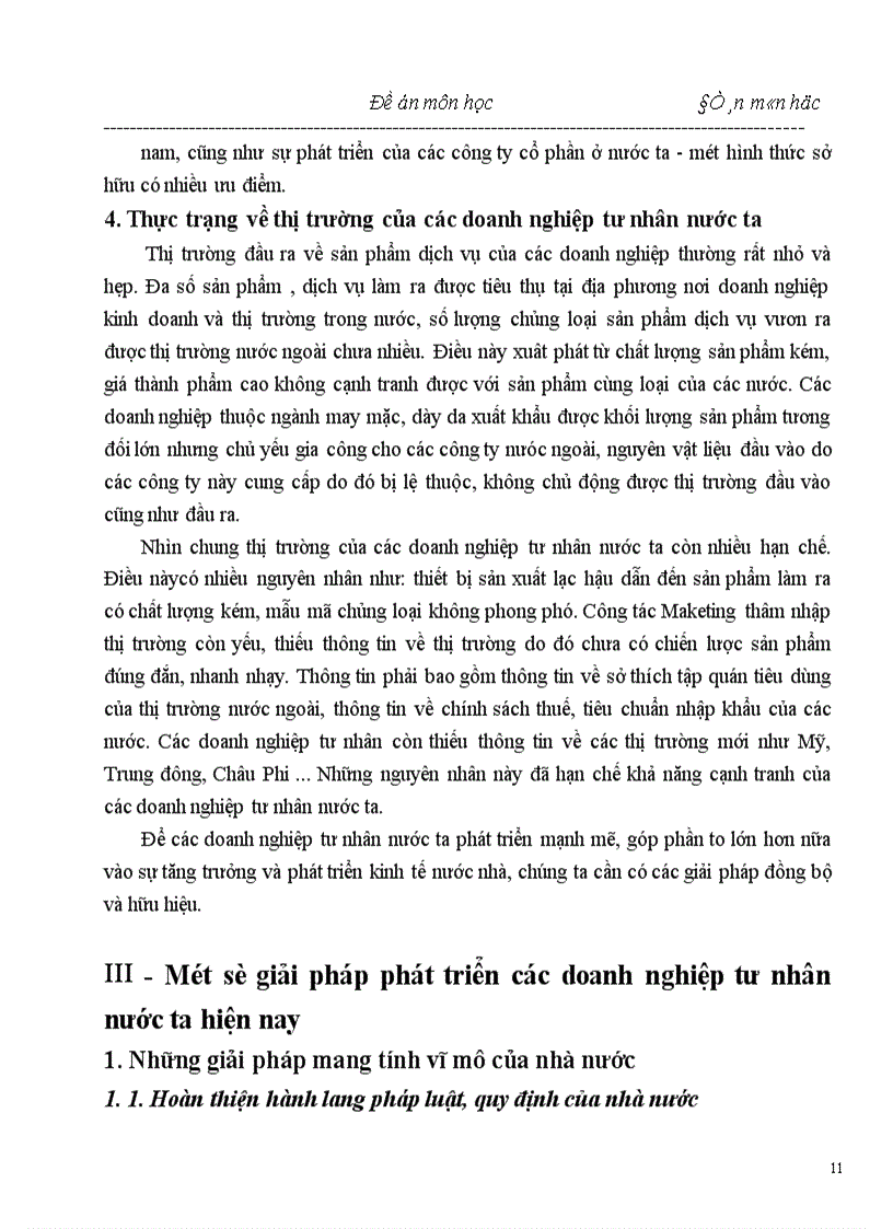 image for page Giải pháp hỗ trợ cho các doanh nghiệp tư nhân ở Việt Nam hiện nay