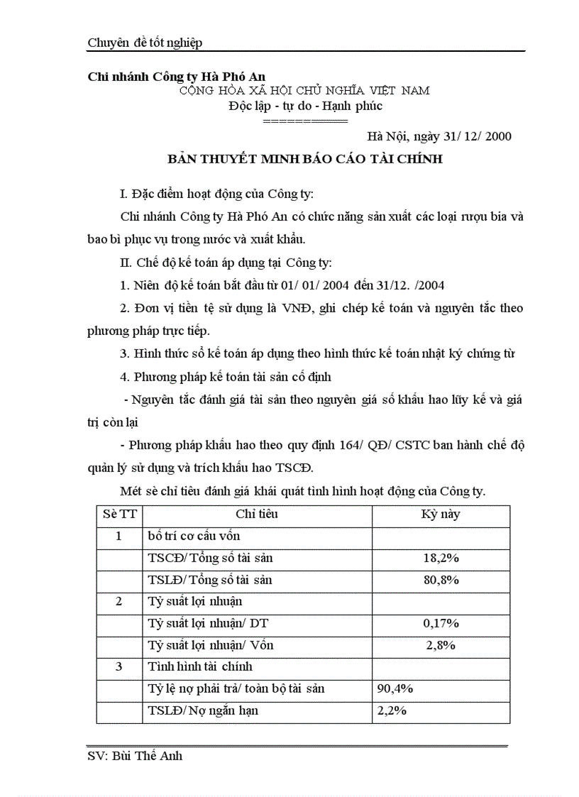 image for page Báo cáo thực tập tại chi nhánh Công ty Hà Phú An
