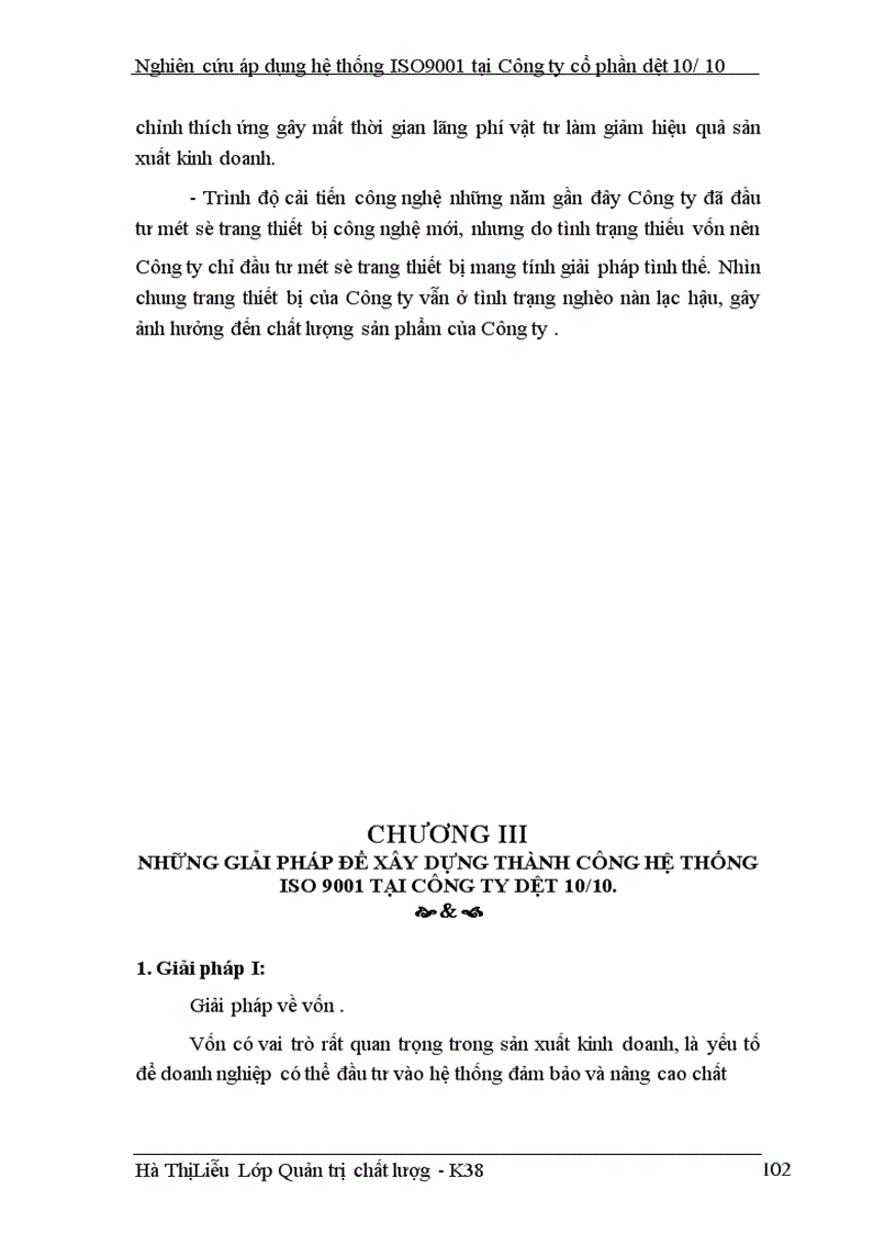 image for page Nghiên cứu áp dụng hệ thống ISO9001 tại công ty cổ phần dệt 10-10