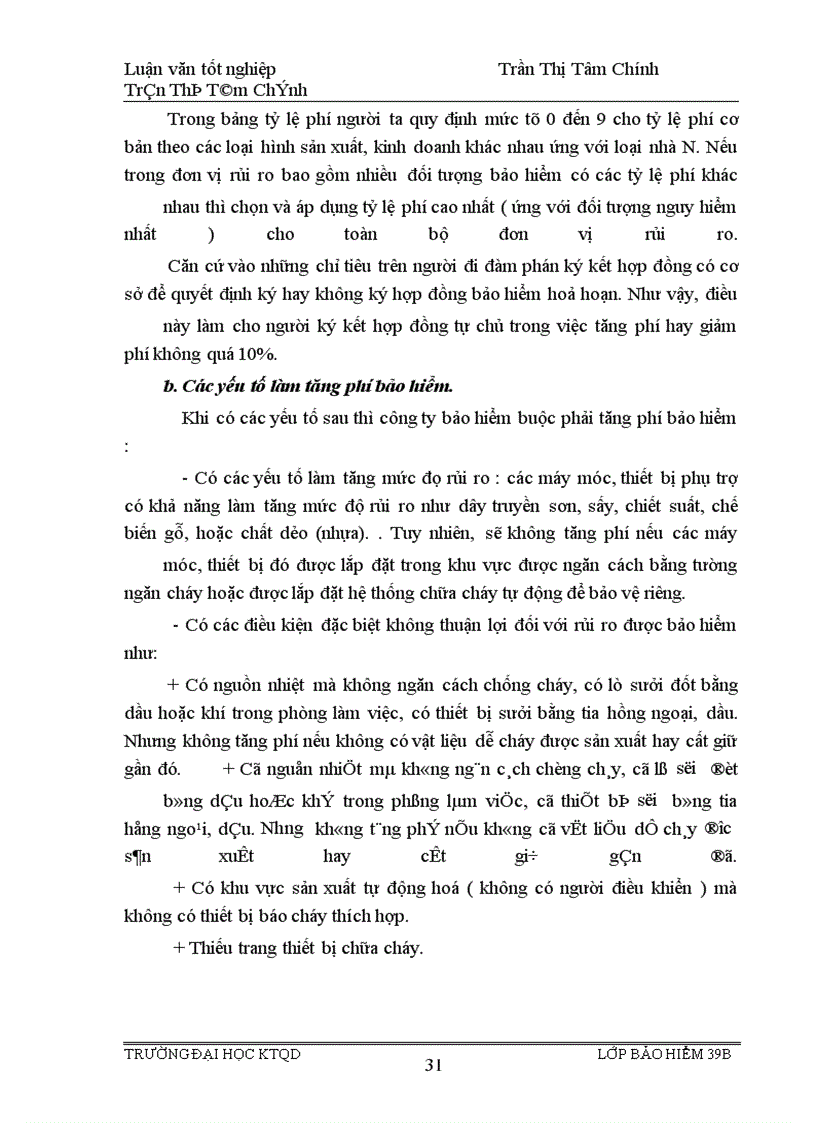 image for page Tình hình triển khai nghiệp vụ bảo hiểm cháy và gián đoạn kinh doanh sau cháy ở công ty bảo hiểm Hà Nội giai đoạn 1996 - 2000