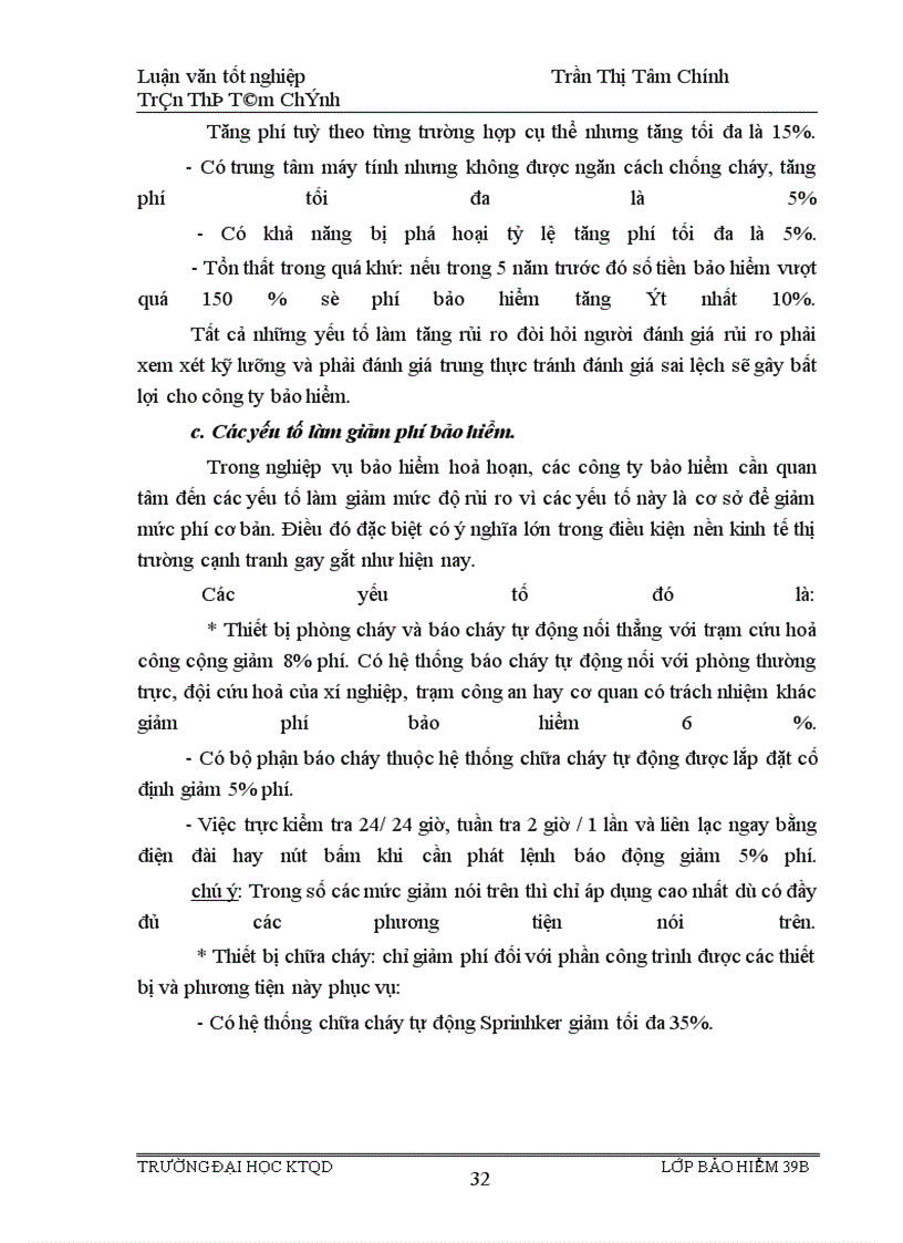 image for page Tình hình triển khai nghiệp vụ bảo hiểm cháy và gián đoạn kinh doanh sau cháy ở công ty bảo hiểm Hà Nội giai đoạn 1996 - 2000