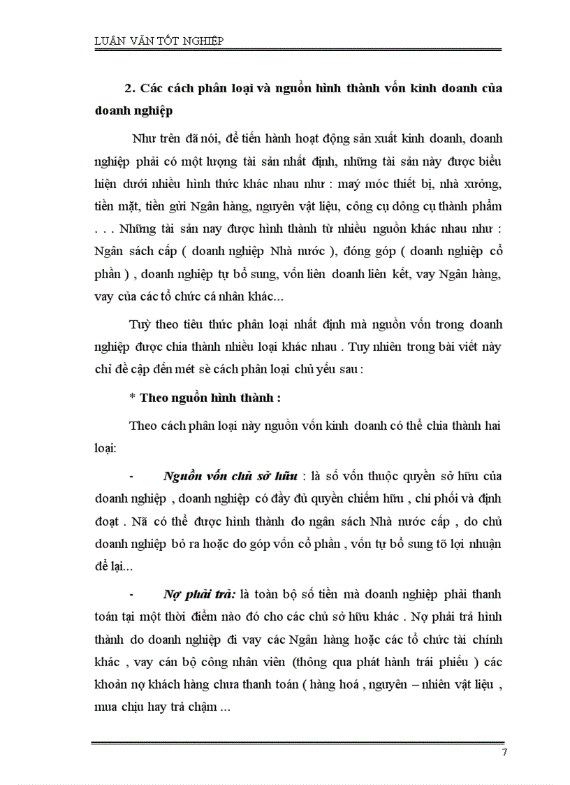 image for page Phân tích tình hình quản lý, sử dụng vốn SXKD và một số giải pháp nhằm nâng cao hiệu quả sử dụng vốn ở công ty Cao Su Sao Vàng Hà Nội