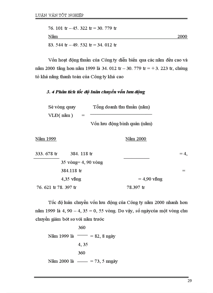 image for page Phân tích tình hình quản lý, sử dụng vốn SXKD và một số giải pháp nhằm nâng cao hiệu quả sử dụng vốn ở công ty Cao Su Sao Vàng Hà Nội
