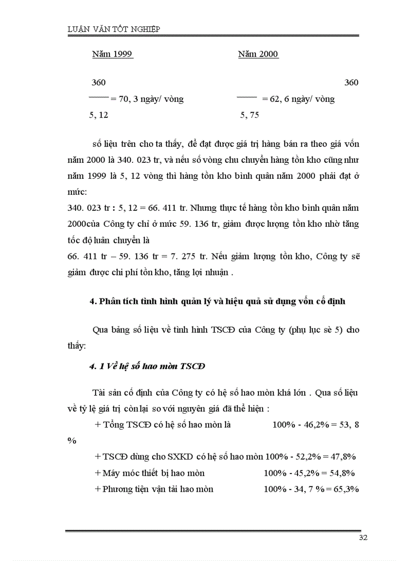 image for page Phân tích tình hình quản lý, sử dụng vốn SXKD và một số giải pháp nhằm nâng cao hiệu quả sử dụng vốn ở công ty Cao Su Sao Vàng Hà Nội