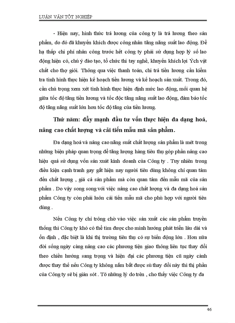image for page Phân tích tình hình quản lý, sử dụng vốn SXKD và một số giải pháp nhằm nâng cao hiệu quả sử dụng vốn ở công ty Cao Su Sao Vàng Hà Nội