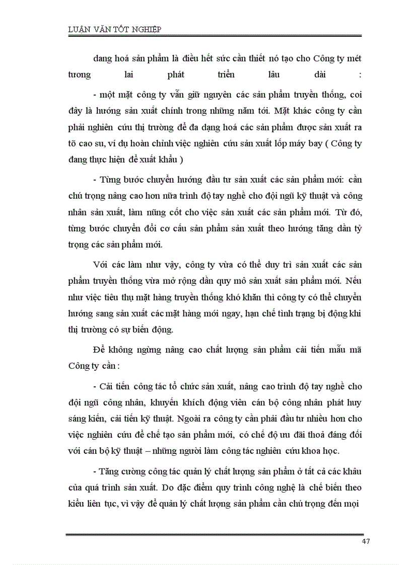 image for page Phân tích tình hình quản lý, sử dụng vốn SXKD và một số giải pháp nhằm nâng cao hiệu quả sử dụng vốn ở công ty Cao Su Sao Vàng Hà Nội