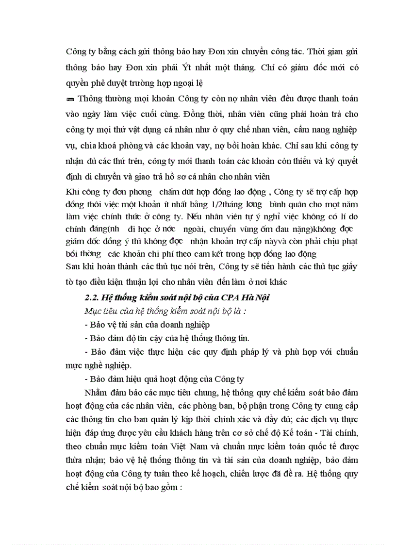 image for page Báo cáo thực tập tại Công ty CPA Hà Nội