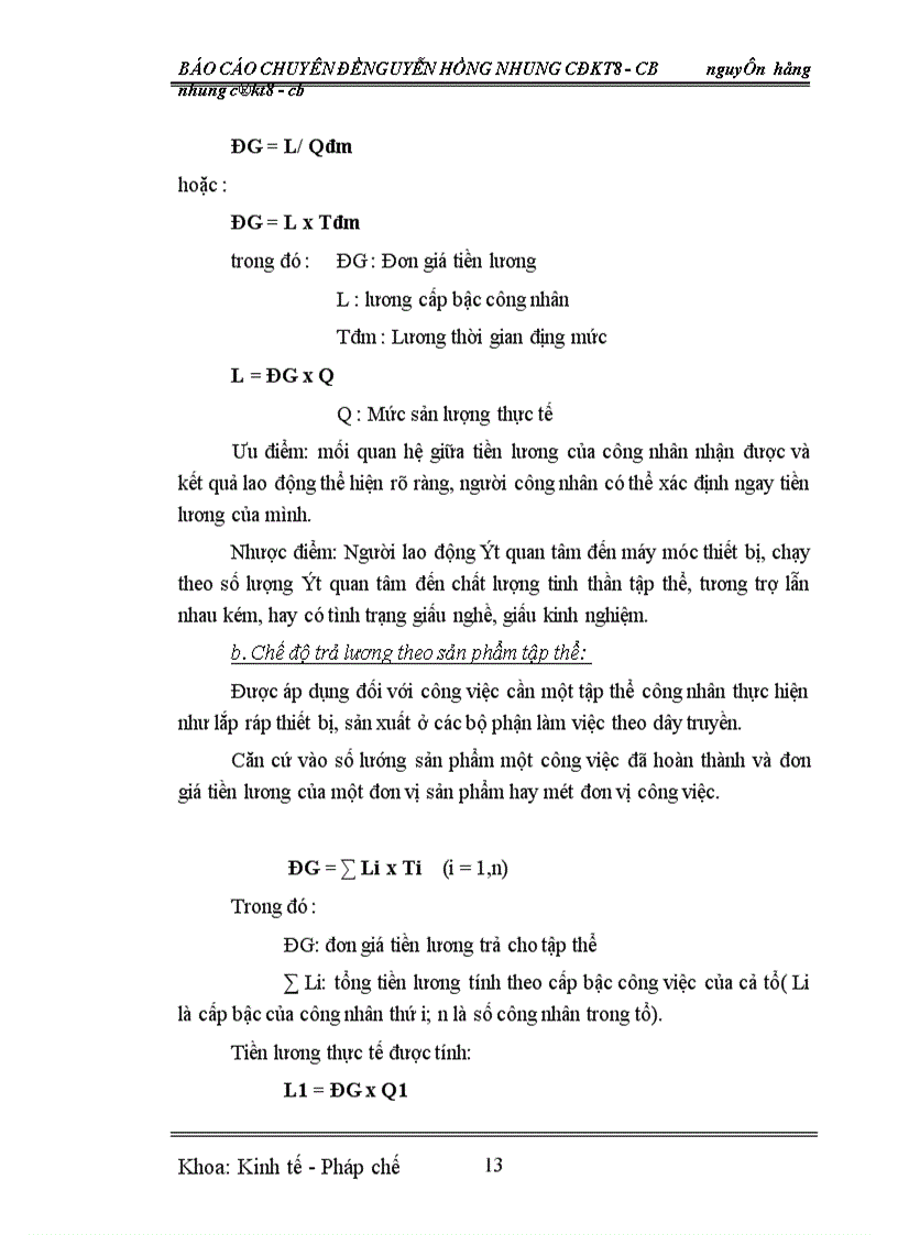 image for page Kế toán tiền lương và các khoản trích theo lương ở Nhà máy Cơ Khí Giải Phóng