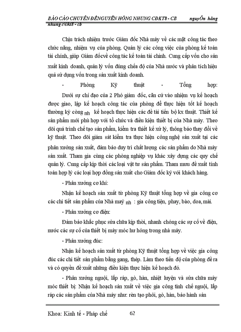 image for page Kế toán tiền lương và các khoản trích theo lương ở Nhà máy Cơ Khí Giải Phóng