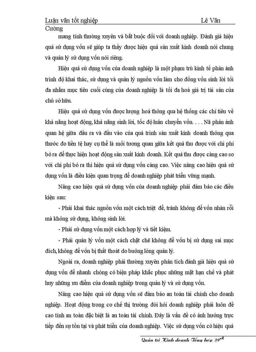 image for page Một số giải pháp nâng cao hiệu qủa sử dụng vốn ở Nhà máy in Diên Hồng - Nhà xuất bản Giáo dục