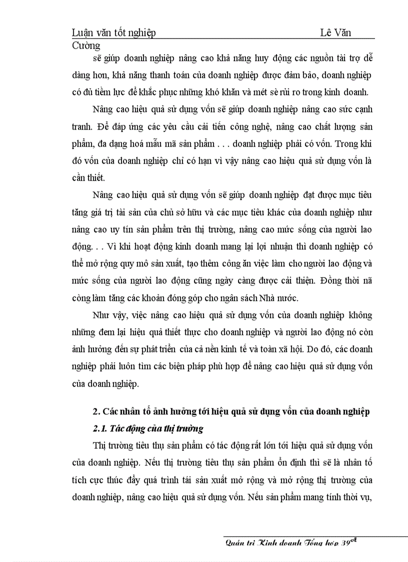 image for page Một số giải pháp nâng cao hiệu qủa sử dụng vốn ở Nhà máy in Diên Hồng - Nhà xuất bản Giáo dục