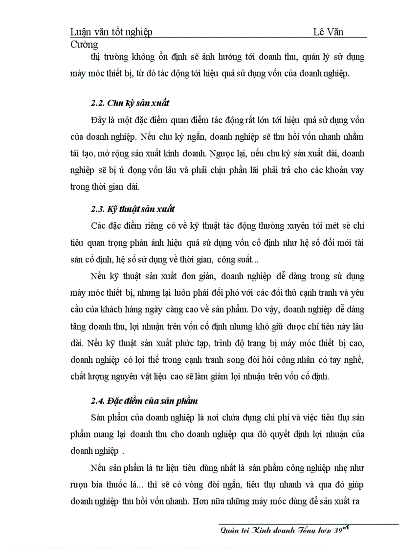 image for page Một số giải pháp nâng cao hiệu qủa sử dụng vốn ở Nhà máy in Diên Hồng - Nhà xuất bản Giáo dục