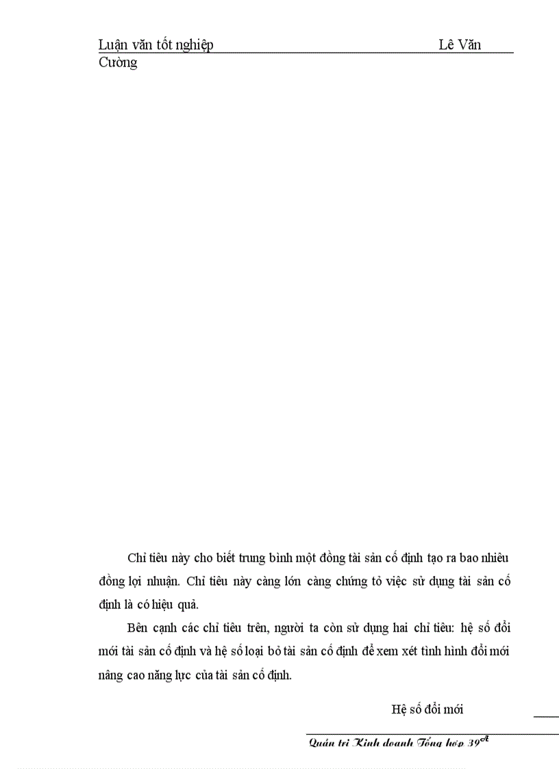 image for page Một số giải pháp nâng cao hiệu qủa sử dụng vốn ở Nhà máy in Diên Hồng - Nhà xuất bản Giáo dục