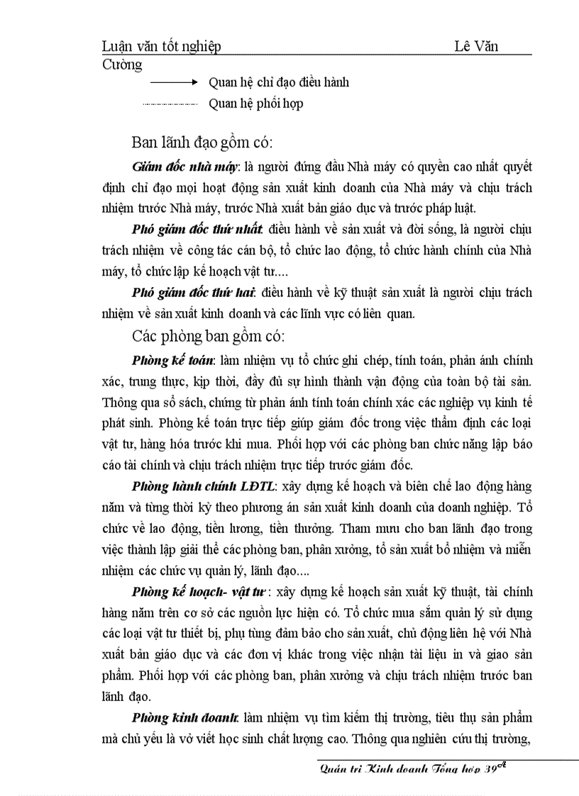 image for page Một số giải pháp nâng cao hiệu qủa sử dụng vốn ở Nhà máy in Diên Hồng - Nhà xuất bản Giáo dục