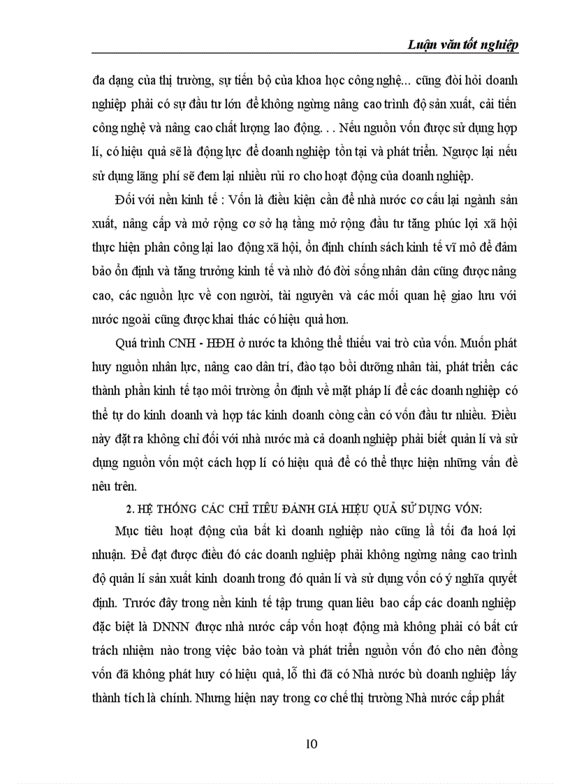 image for page Đáng giá hiệu quả sử dụng vốn ở công ty vật tư thiết bị và xây dựng công trình giao thông trong thời gian từ 1996 - 1998