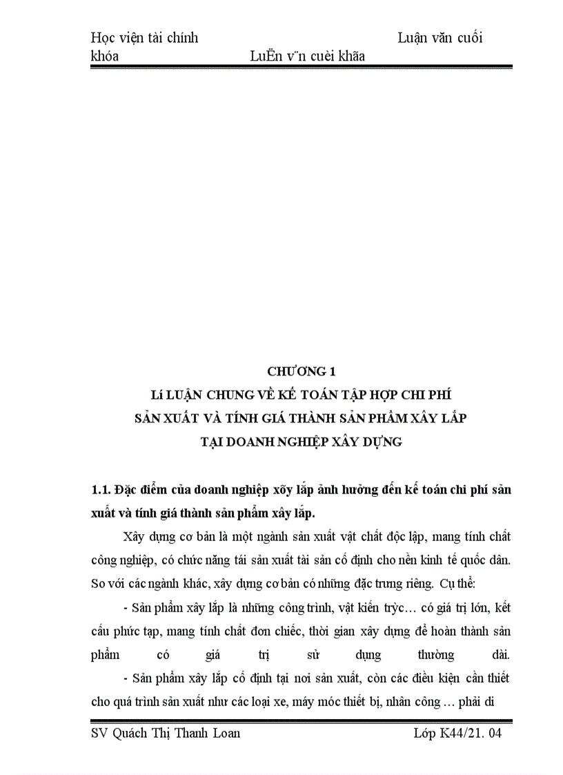 image for page Tổ chức kế toán tập hợp chi phí sản xuất và tính giá thành sản phẩm xây lắp tại Công ty cổ phần xây dựng công nghiệp Toàn Phát
