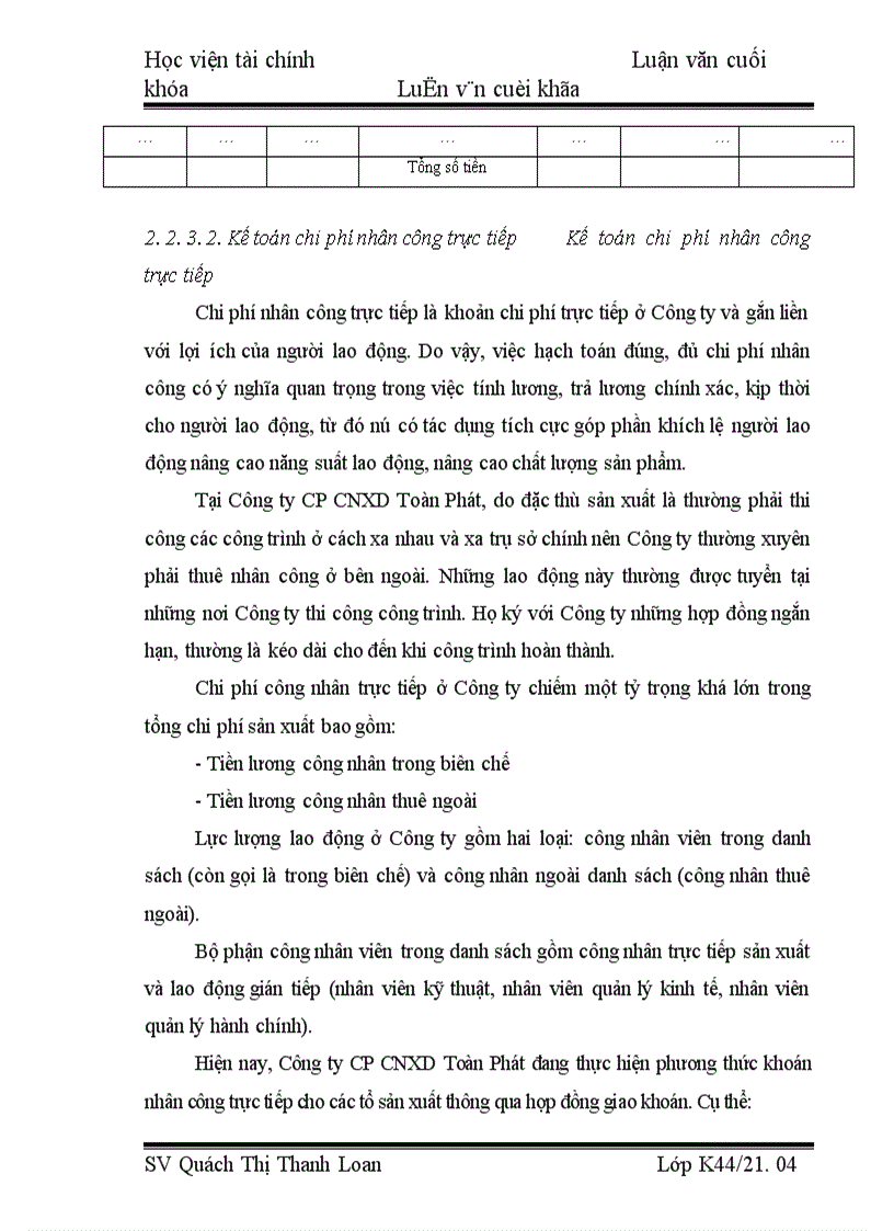 image for page Tổ chức kế toán tập hợp chi phí sản xuất và tính giá thành sản phẩm xây lắp tại Công ty cổ phần xây dựng công nghiệp Toàn Phát