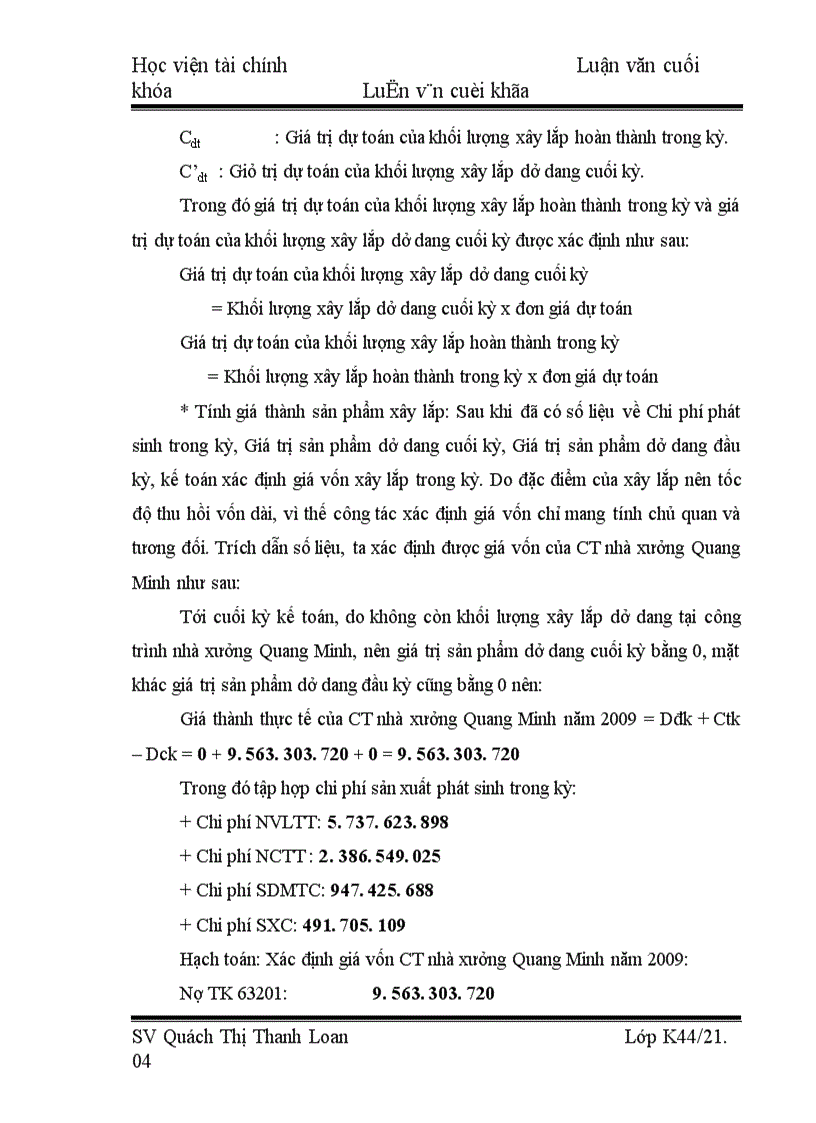 image for page Tổ chức kế toán tập hợp chi phí sản xuất và tính giá thành sản phẩm xây lắp tại Công ty cổ phần xây dựng công nghiệp Toàn Phát