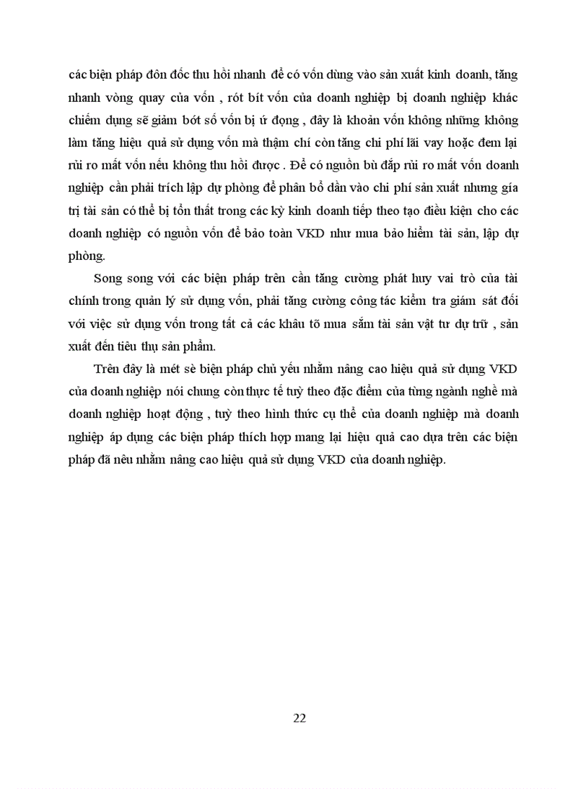 image for page Một số biện pháp nhằm nâng cao hiệu quả sử dụng vốn sản xuất kinh doanh tại Công ty cổ phần xây lắp điện nước Hải Hà