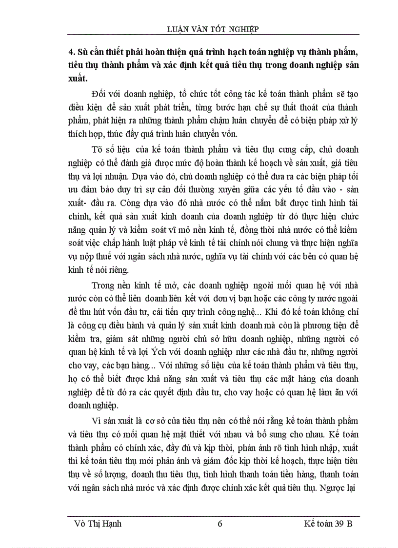 image for page Lý luận chung về kế toán thành phẩm, tiêu thụ thành phẩm và xác định kết quả tiêu thụ trong doanh Nghiệp sản xuất